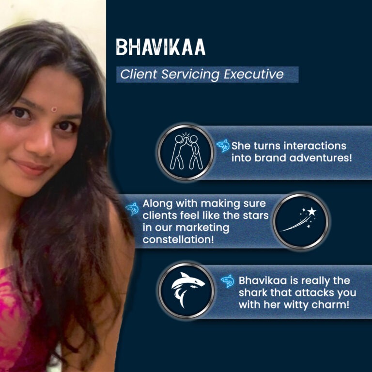 Ad shark media team member - Bhavikaa