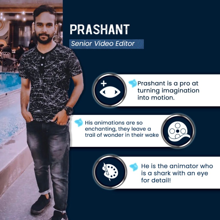 Ad shark media team member - Prashant